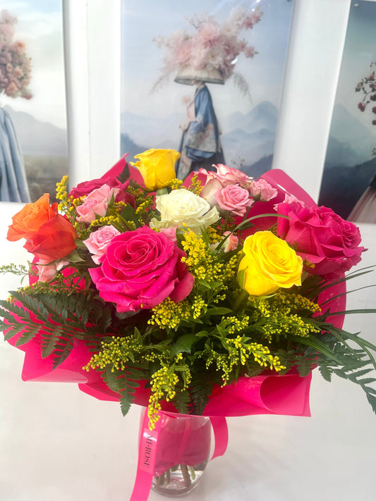 Rainbow Riot Bouquet