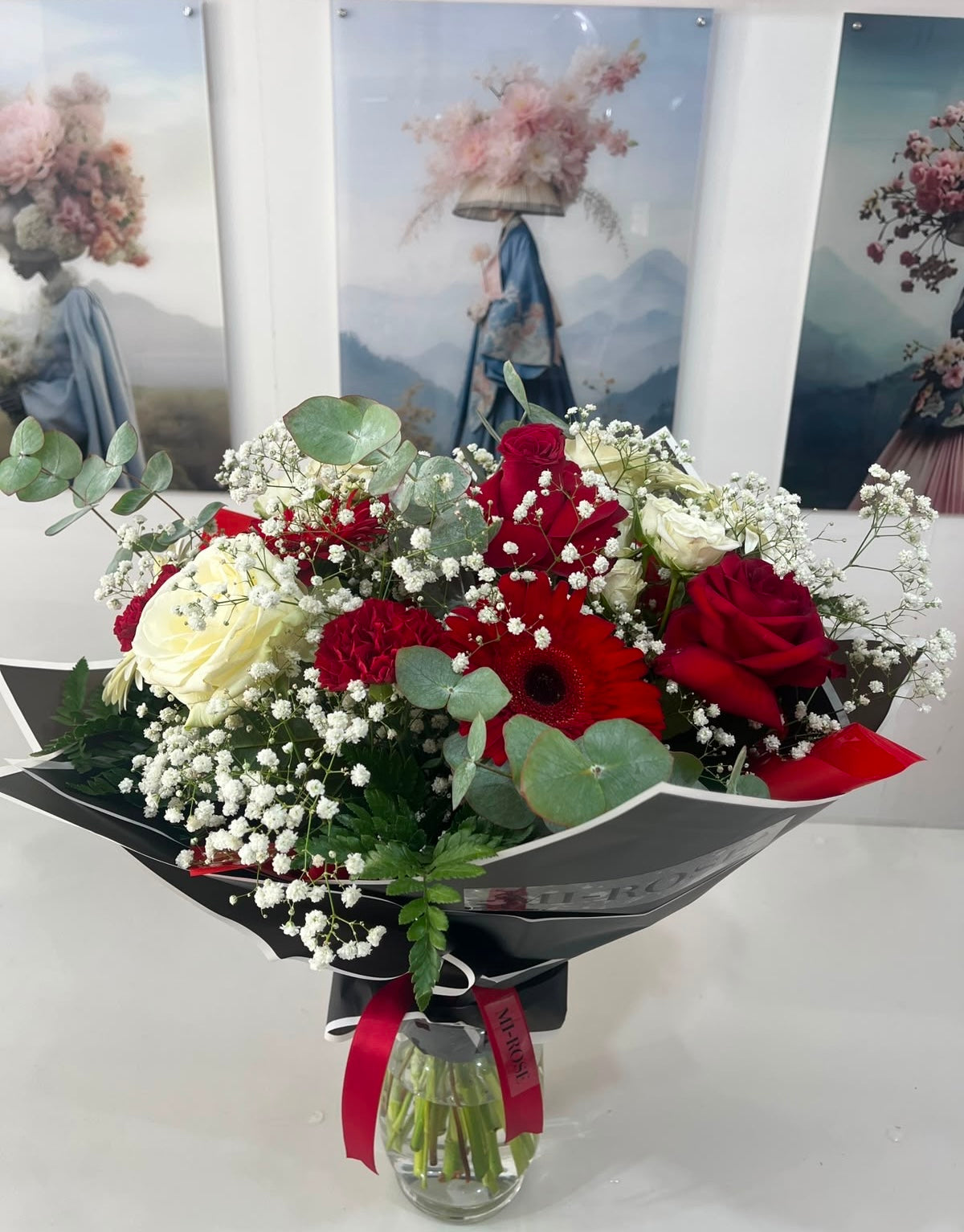 Noir Romance — Red & White Obsession
