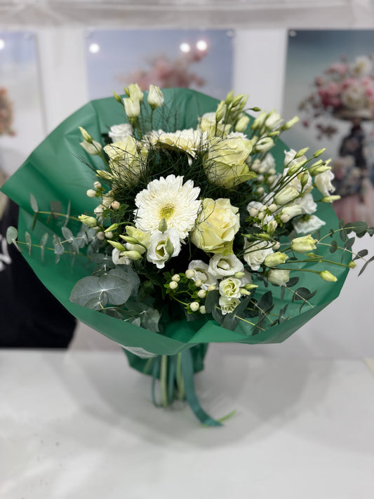 Florist's Choice - White & Green Elegance
